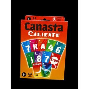 Canasta Caliente Card Game Family Game 2-6 Players New Sealed Classic Retro Fun